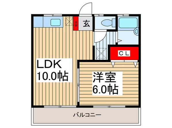 ア－バンライフの物件間取画像